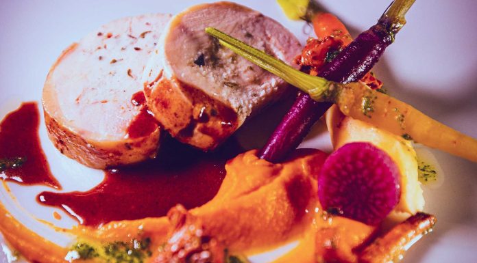 Ballotine de chapon farcie aux truffes et foie gras, par Alain DELPRAT