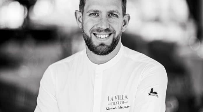 Mickaël Meunier et son restaurant « La Villa Duflot »