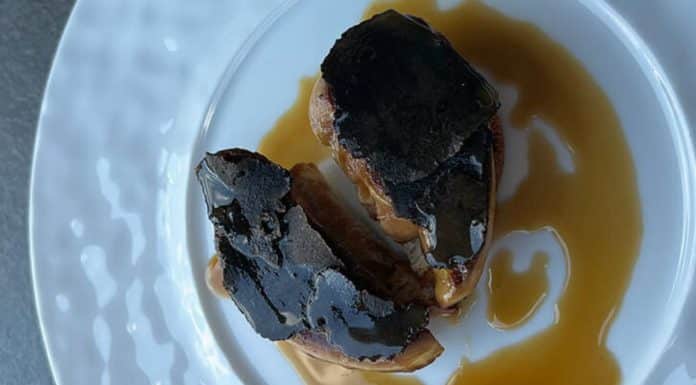 Tastou de cèpe au fois gras et à la truffe par Alexis & Jean-Pierre  Saint-Martin