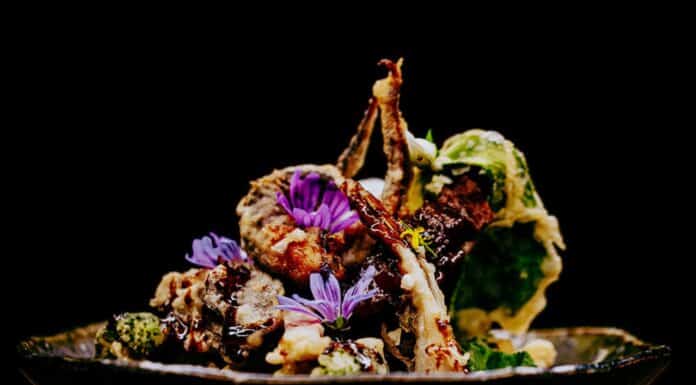 Recette : PALERON DE BŒUF BRAISÉ DE 36 HEURES tempura de légumes printanier