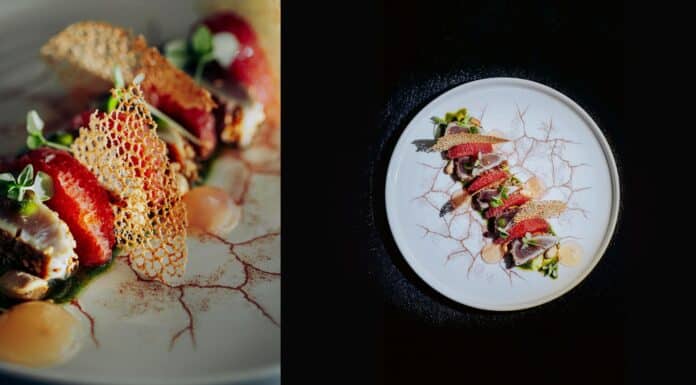 Recette : Mi-cuit de bonite sésame et pesto basilic citronné